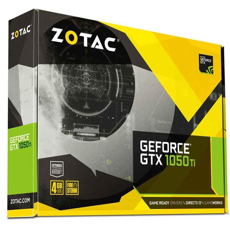 Placa de Vídeo ZOTAC GeForce GTX 1050 Ti Mini 4GB GDDR5 PCI